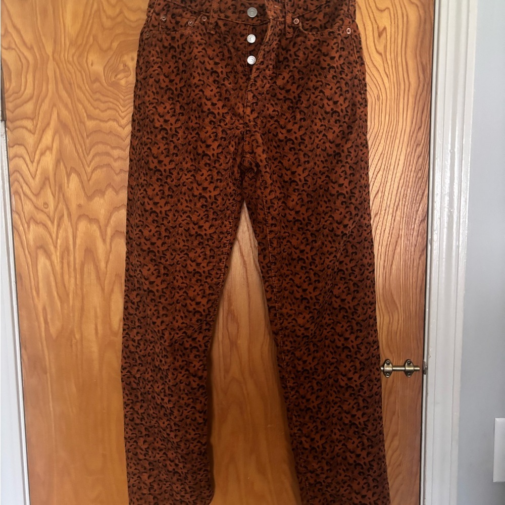 Levi's Patterned Wedgie Straight Pants - image 5